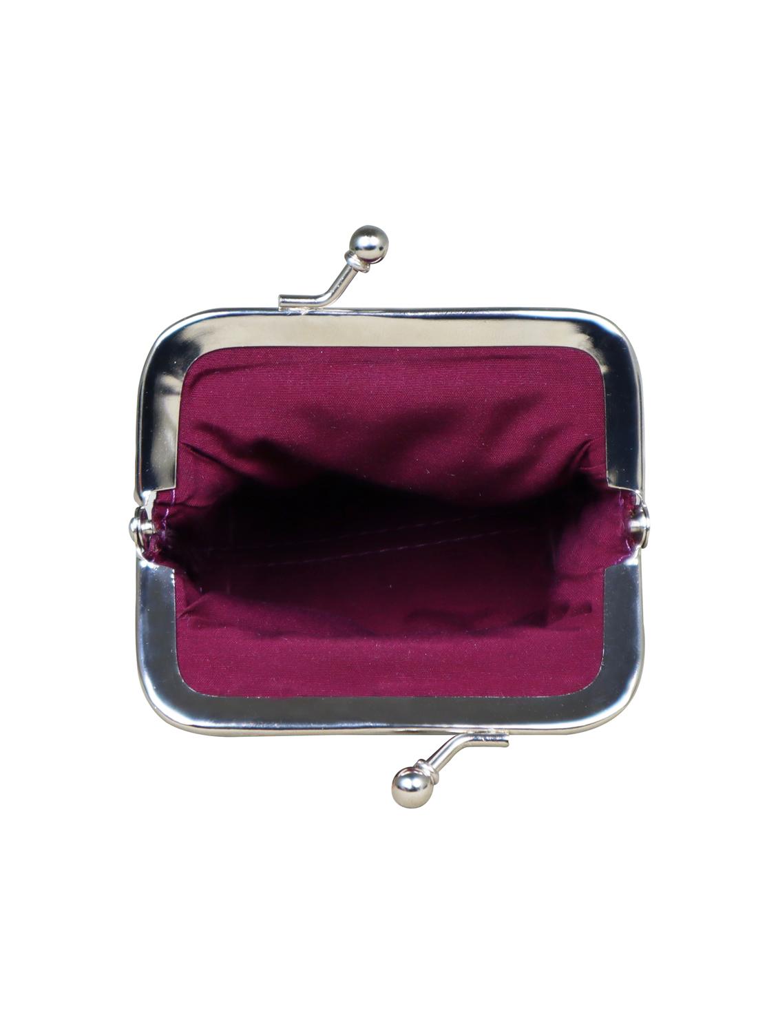 purple leather wallet - 18593267 - Standard Image - 2