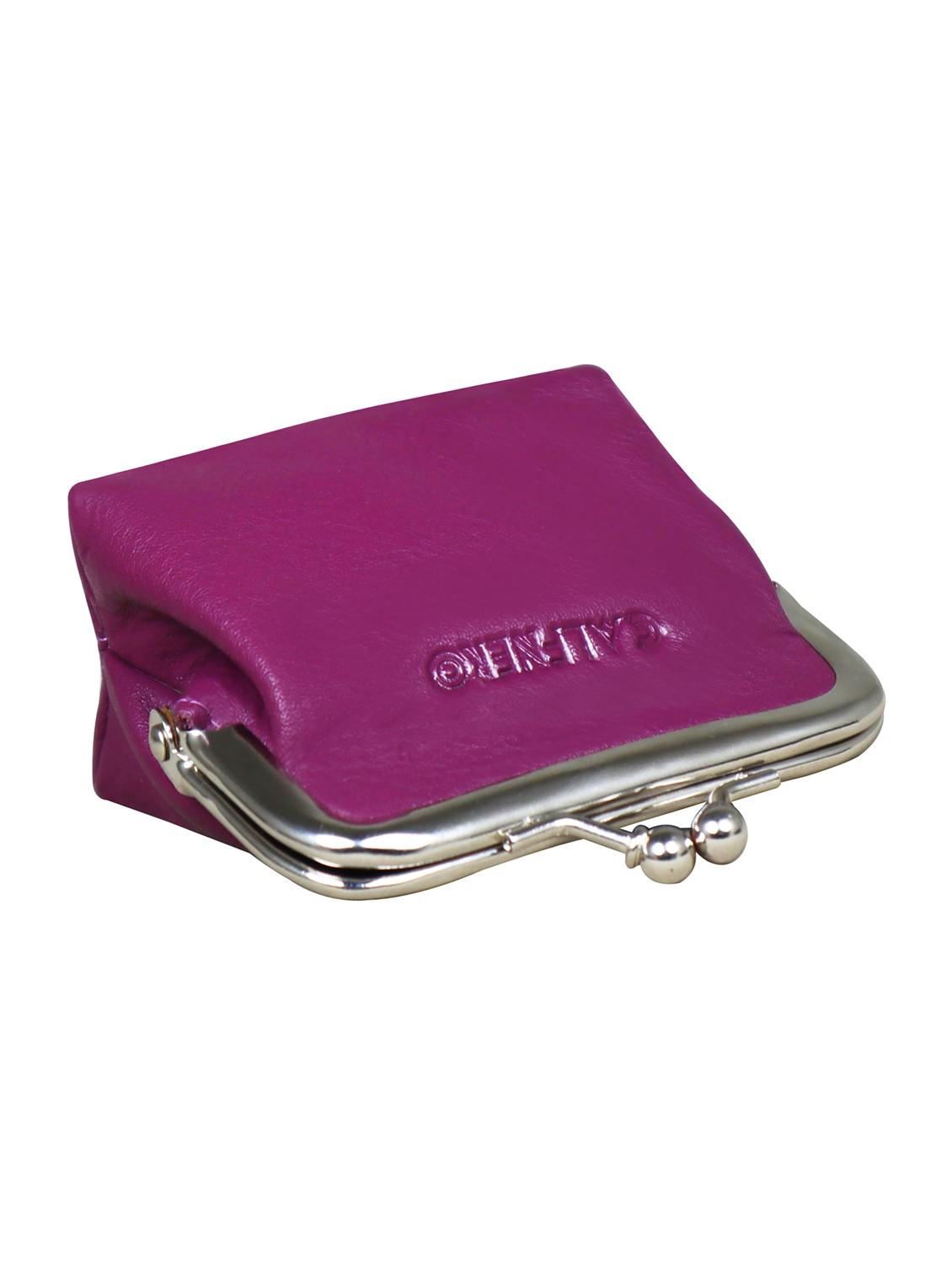 purple leather wallet - 18593267 - Zoom Image - 3