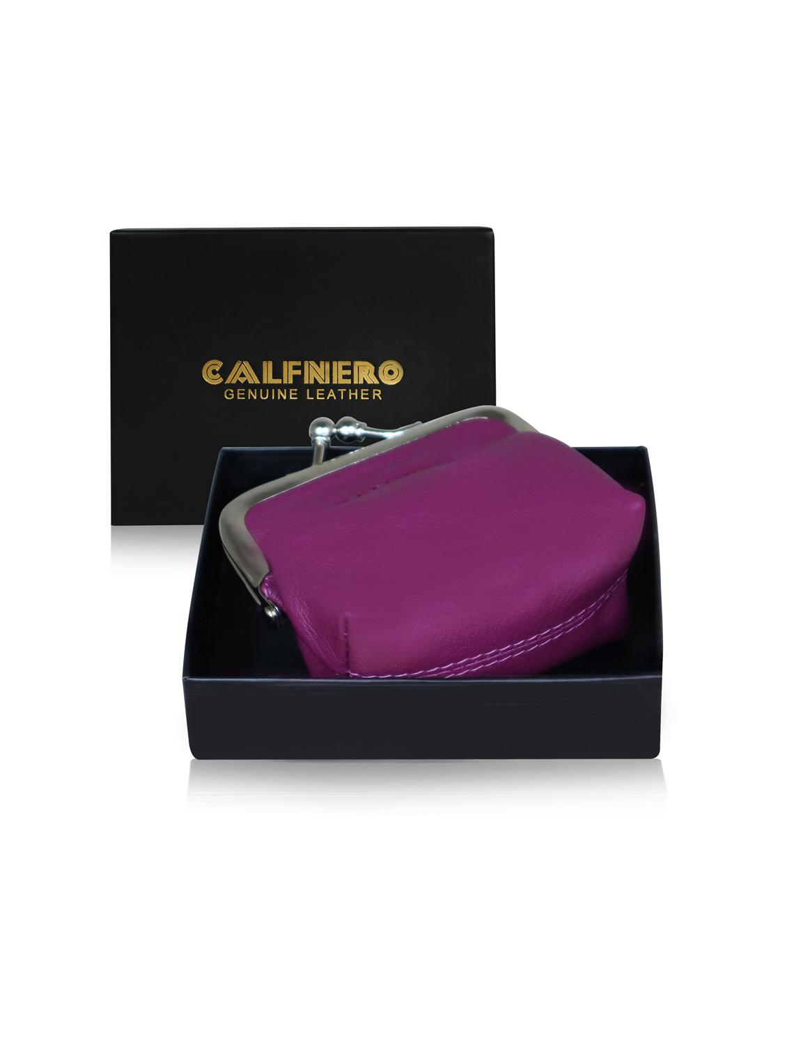 purple leather wallet - 18593267 - Zoom Image - 5
