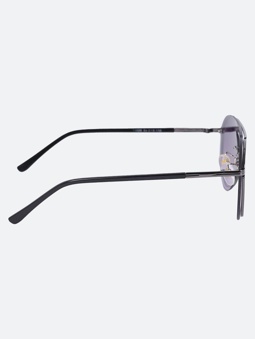 men oval frame grey sunglasses - 18593440 - Standard Image - 2