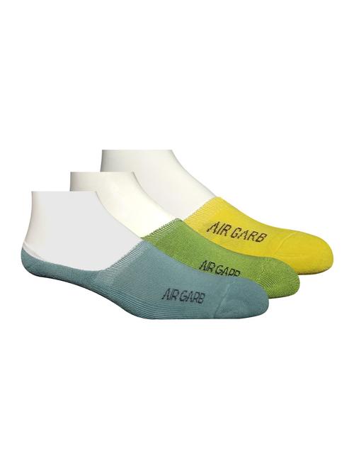 pack of 3 no show printed socks  - 18594694 - Very Small Image - 1