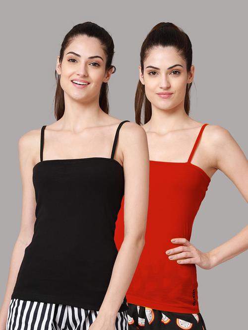 pack of 2 solid camisole  - 18594842 - Very Small Image - 1