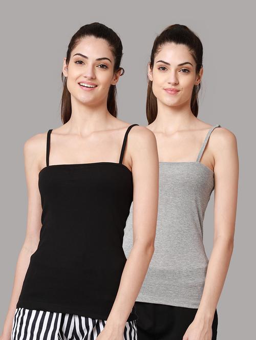 pack of 2 solid camisole  - 18594843 - Very Small Image - 1