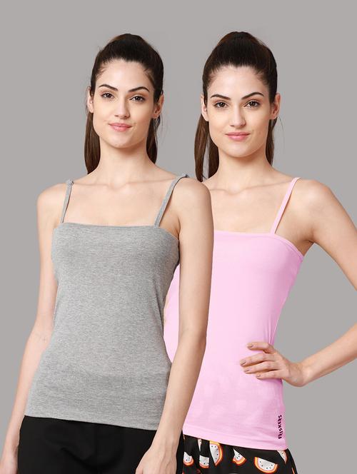 pack of 2 solid camisole  - 18594888 - Very Small Image - 1