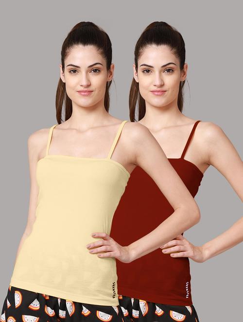 pack of 2 solid camisole  - 18594935 - Very Small Image - 1