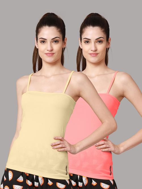 pack of 2 solid camisole  - 18594936 - Very Small Image - 1