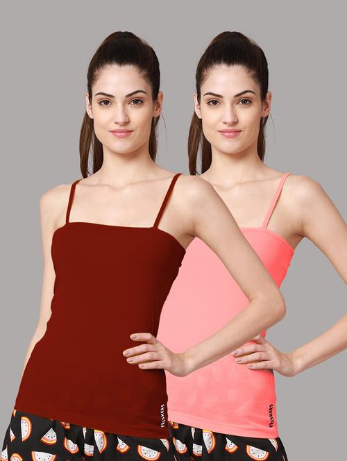 pack of 2 solid camisole  - 18594951 - Very Small Image - 1