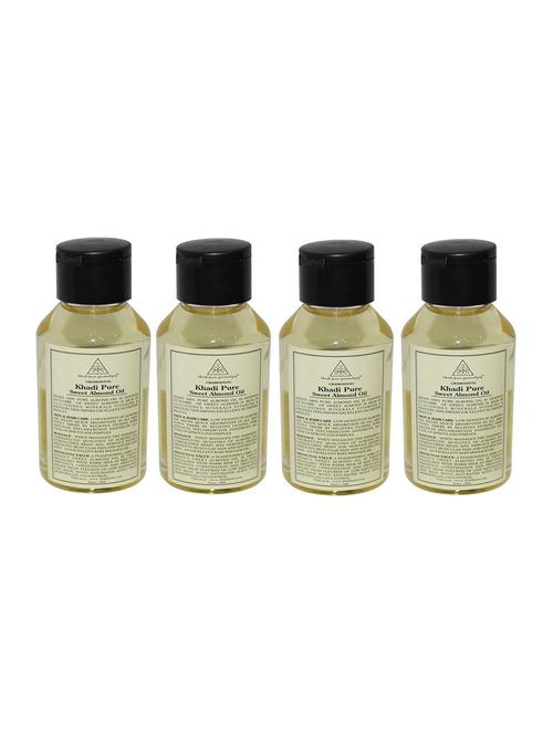 pure herbal sweet almond oil (pack of 4) - 18595948 - Very Small Image - 1