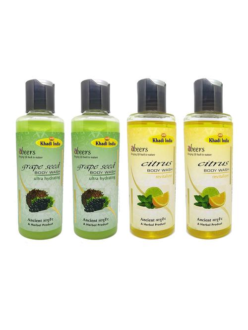 citruz & grape seed body wash (pack of 4) - 18596919 - Very Small Image - 1