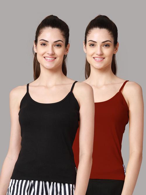 pack of 2 solid camisole - 18601665 - Very Small Image - 1