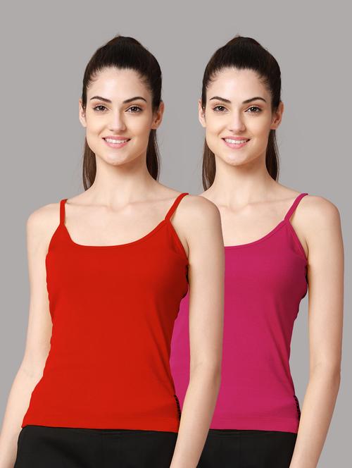 pack of 2 solid camisole - 18601687 - Very Small Image - 1