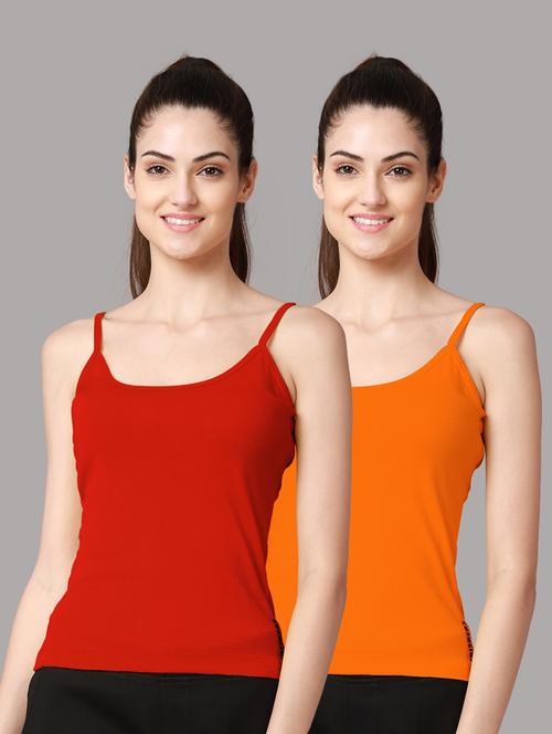 pack of 2 solid camisole - 18601688 - Very Small Image - 1