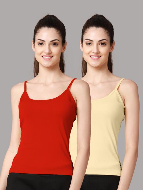 pack of 2 solid camisole - 18601689 - Very Small Image - 1