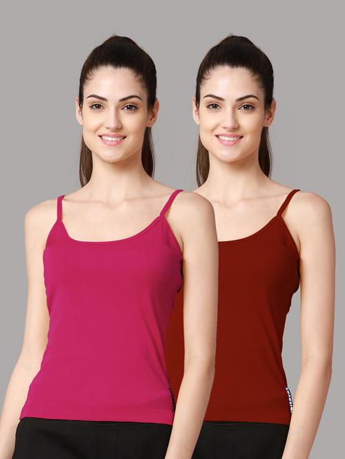 pack of 2 solid camisole  - 18601734 - Very Small Image - 1
