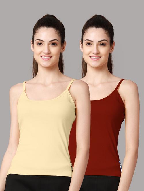 pack of 2 solid camisole  - 18601749 - Very Small Image - 1