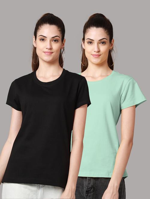 women's t-shirt combo - 18601831 - Very Small Image - 1