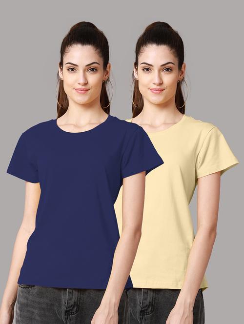 women's t-shirt combo - 18601860 - Very Small Image - 1