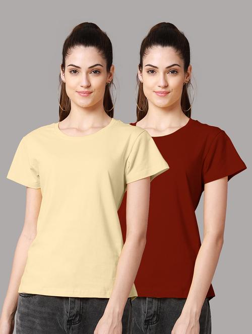 women's t-shirt combo - 18601889 - Very Small Image - 1