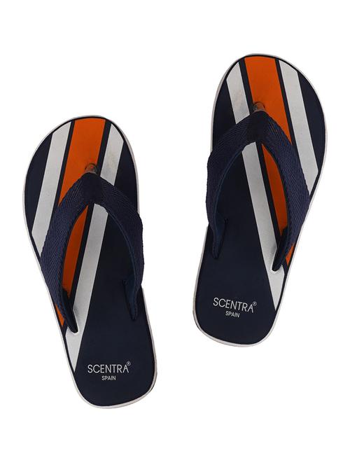 Mens Printed Toe Separator Slippers - 18603215 - Very Small Image - 1