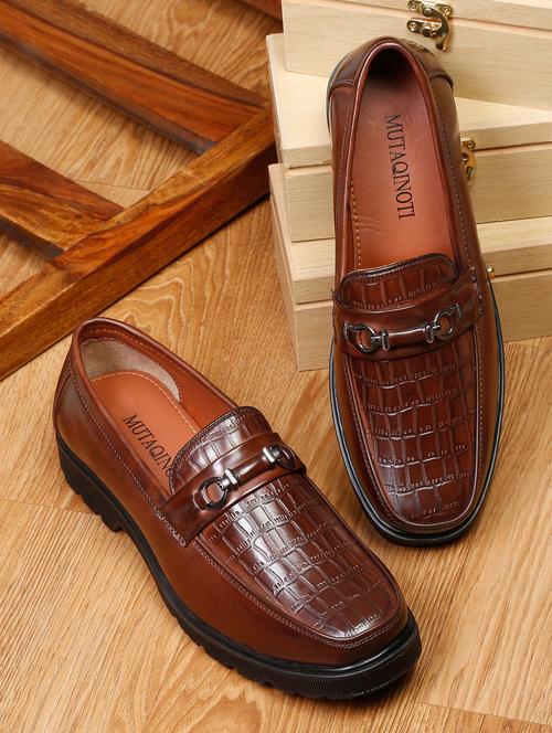 mens brown slip on slip on - 18603221 - Very Small Image - 1