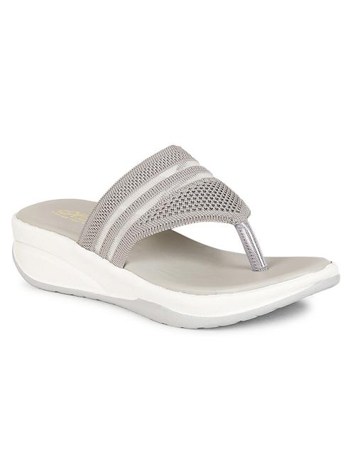 women grey toe separator wedge - 18606183 - Very Small Image - 1