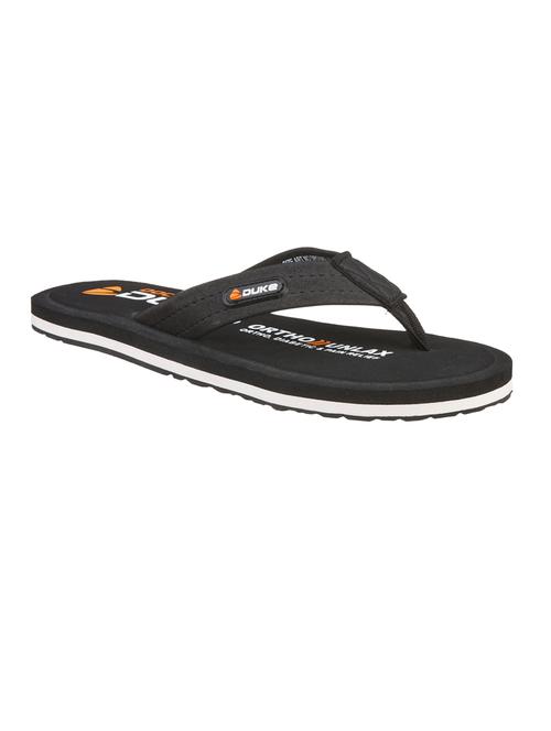 mens black toe separator flip flop - 18606261 - Very Small Image - 1
