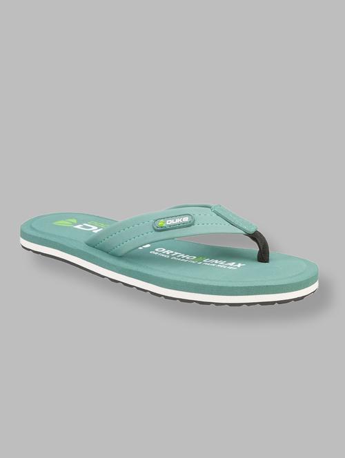 mens green toe separator flip flop - 18606262 - Very Small Image - 1