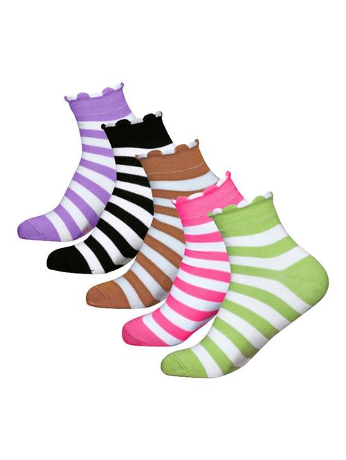 pack of 5 ankle length socks   - 18614003 - Very Small Image - 1