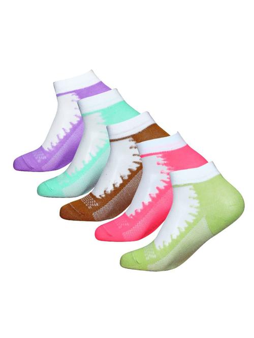 pack of 5 ankle length socks   - 18614006 - Very Small Image - 1