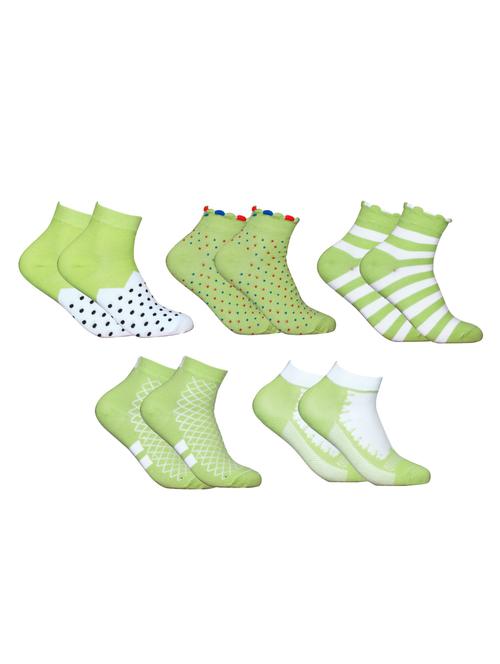 pack of 5 ankle length socks   - 18614011 - Very Small Image - 1
