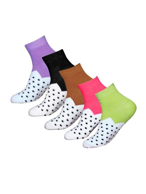 pack of 5 ankle length socks   - 18614019 - Very Small Image - 1