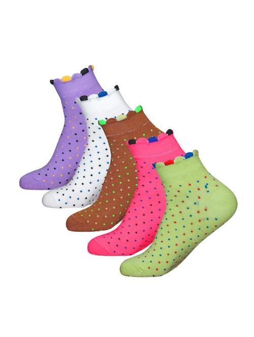 pack of 5 ankle length socks   - 18614025 - Very Small Image - 1