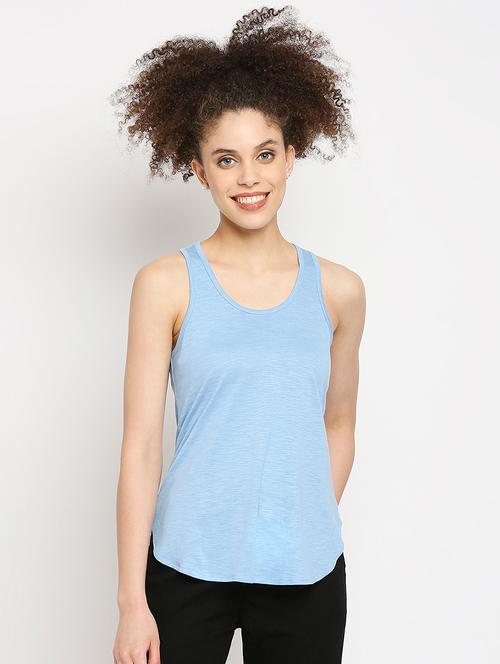 women's tank top round neck top - 18614524 - Very Small Image - 1