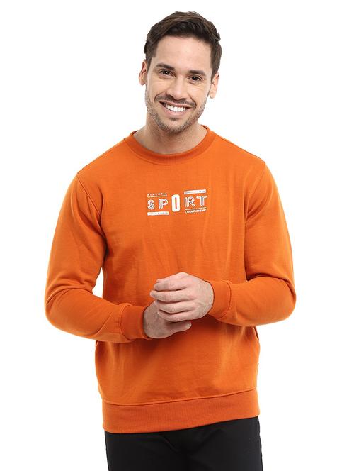 round neck printed sweatshirt  - 18615105 - Very Small Image - 1