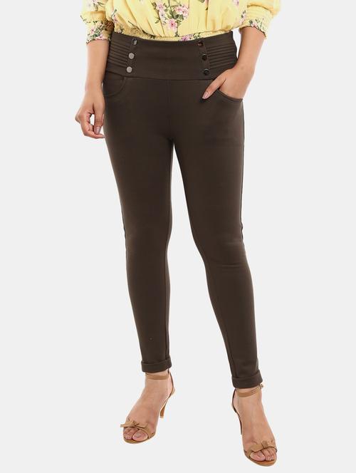 mid rise solid jegging - 18615586 - Very Small Image - 1