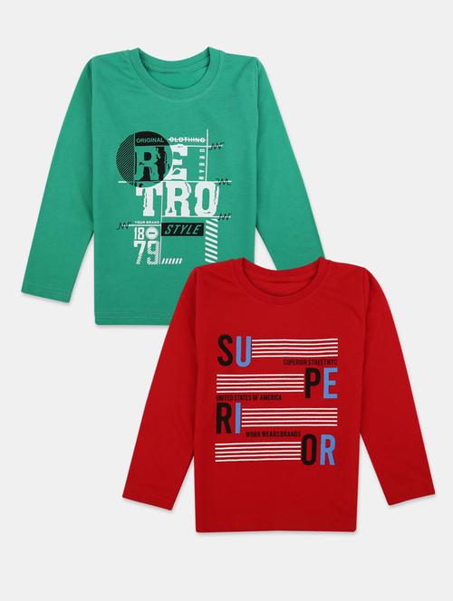 pack of 2 graphic t-shirt - 18615798 - Very Small Image - 1