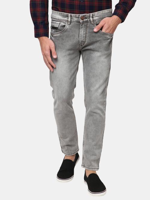 mens slim fit plain jeans - 18616280 - Very Small Image - 1