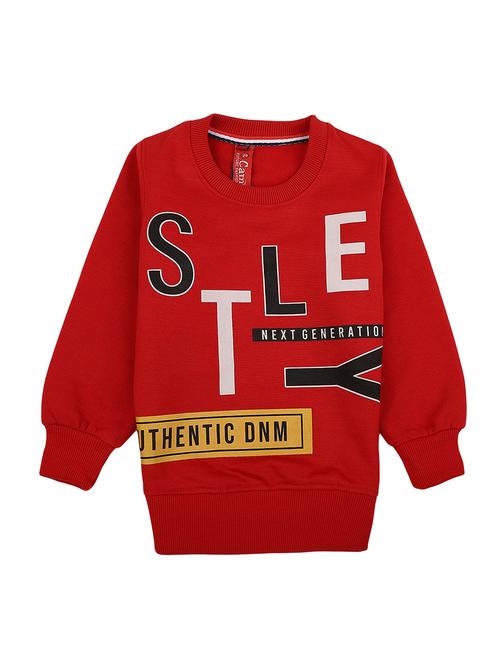 boys typography sweatshirt - 18616549 - Very Small Image - 1