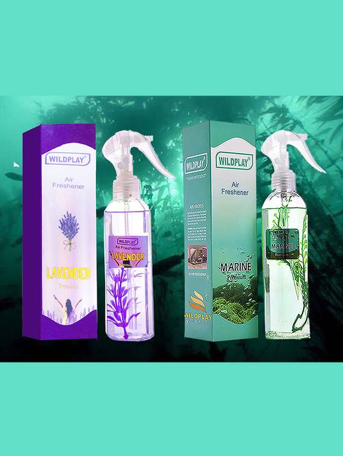 lavender & marine air freshener 250ml spray - 18618225 - Very Small Image - 1