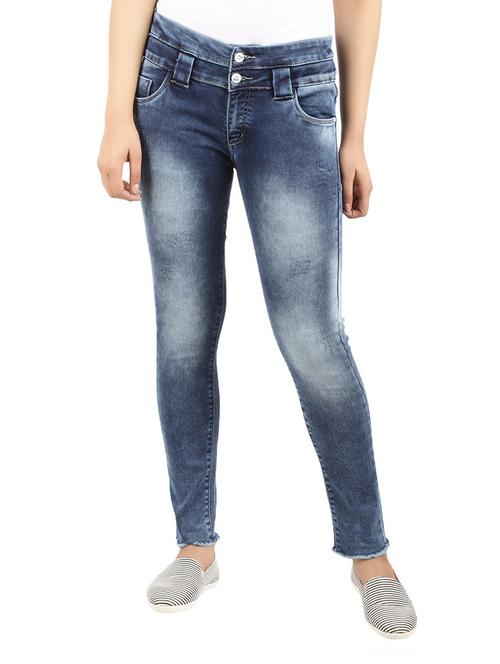 women's plain slim fit jeans - 18618402 - Very Small Image - 1