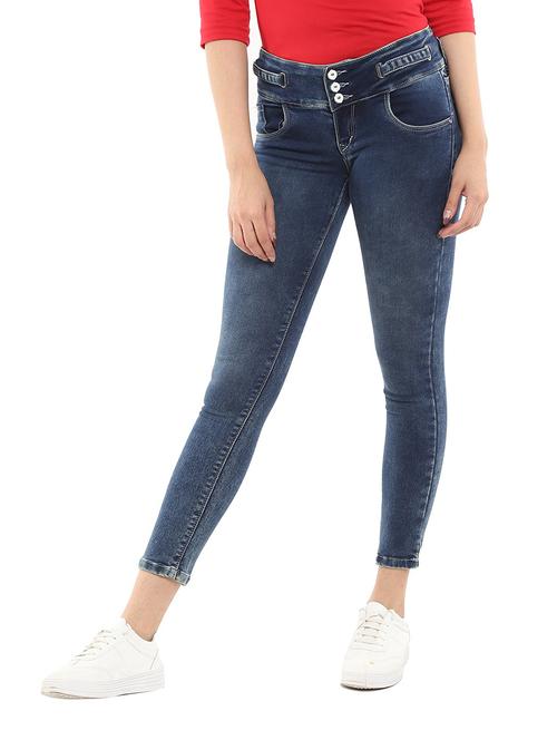women's plain skinny fit jeans - 18618404 - Very Small Image - 1