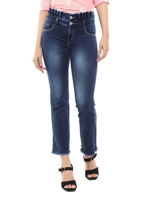 women's plain slouchy jeans - 18618445 - Very Small Image - 1