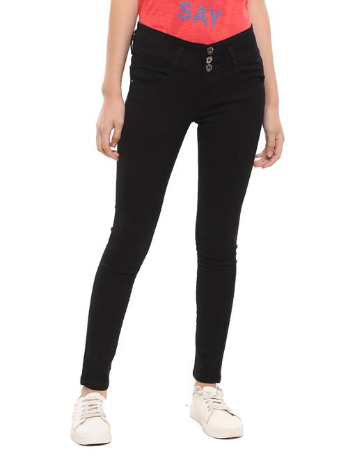 women's plain skinny fit jeans - 18618452 - Very Small Image - 1