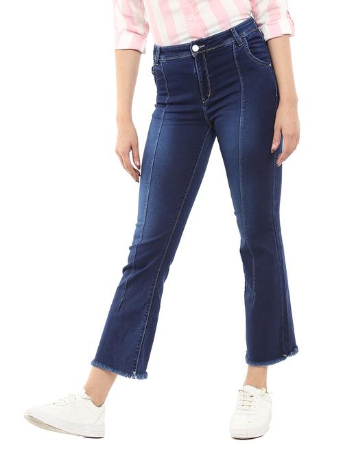women's plain bootcut jeans - 18618457 - Very Small Image - 1
