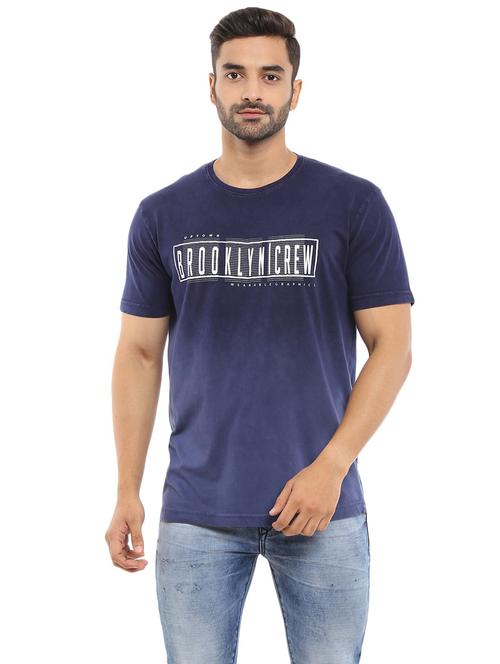 round neck printed t-shirt  - 18620069 - Very Small Image - 1