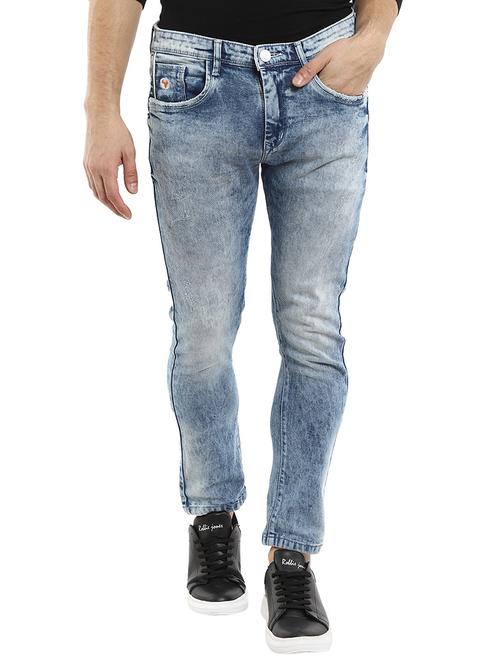mens slim fit plain jeans - 18620144 - Very Small Image - 1