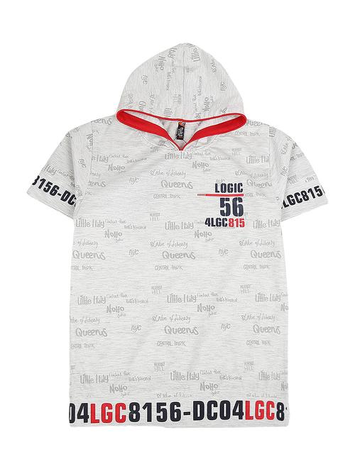 boys hooded beck printed t-shirt - 18620743 - Very Small Image - 1