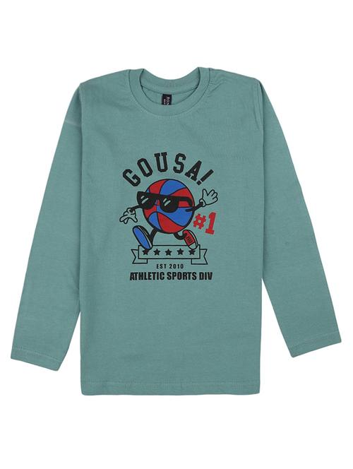 Boys Round Neck Printed T-shirt - 18620784 - Very Small Image - 1