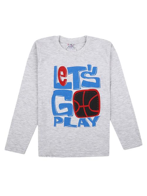 boys round neck printed t-shirt - 18620805 - Very Small Image - 1