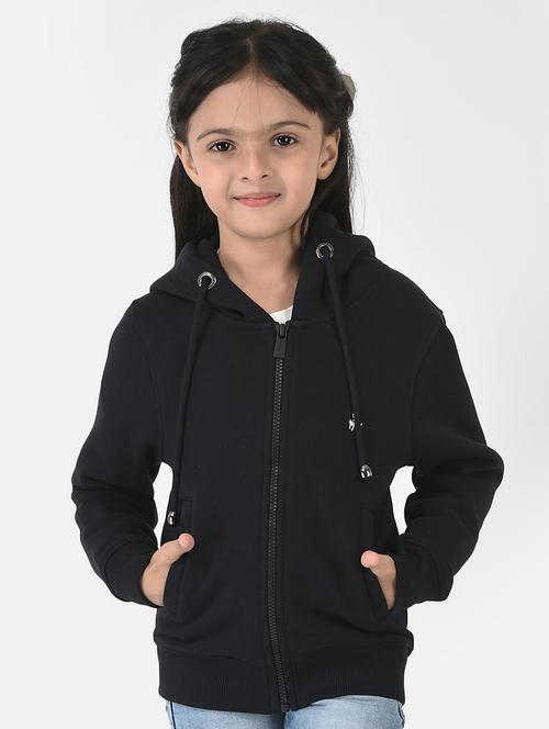 navy blue cotton hooded sweatshirt - 18621002 - Very Small Image - 1